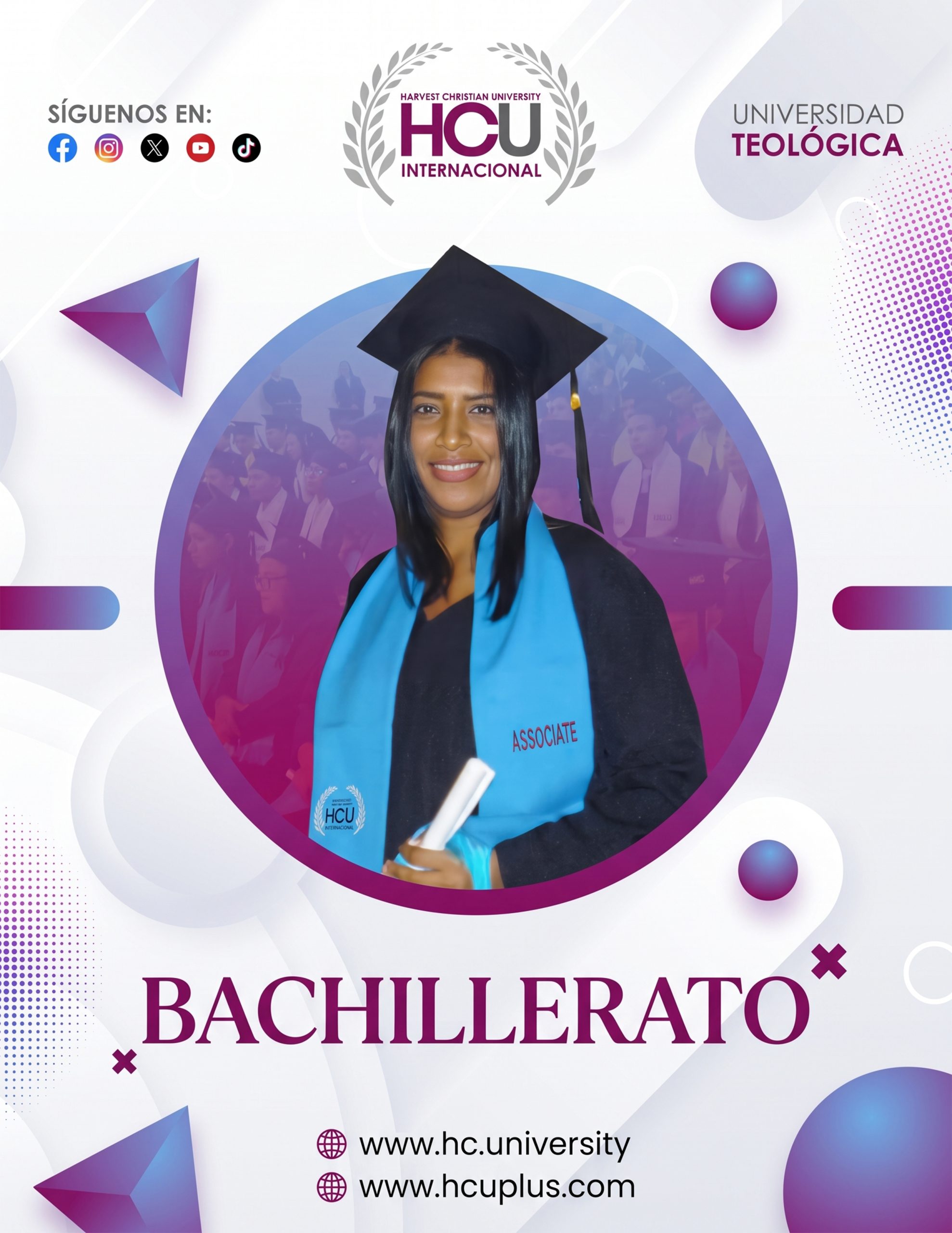 HCU - Bachillerato en Teología - (Nivel Completo) + Diploma