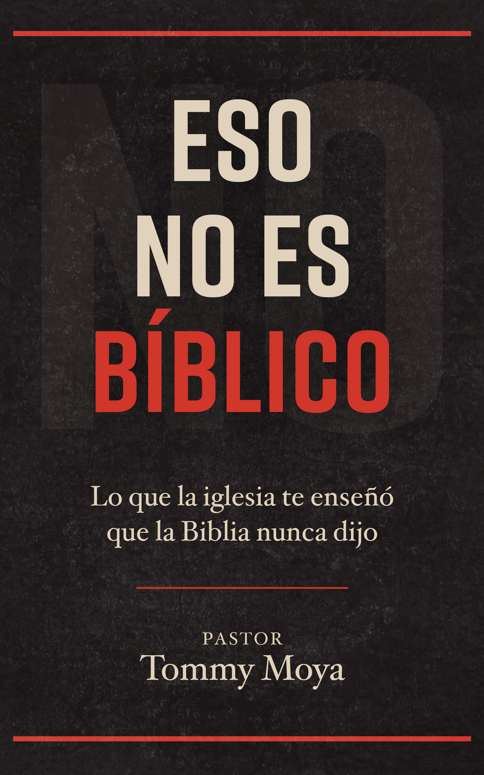 Eso No Es Bíblico: Lo que la iglesia te enseñó que la Biblia nunca dijo